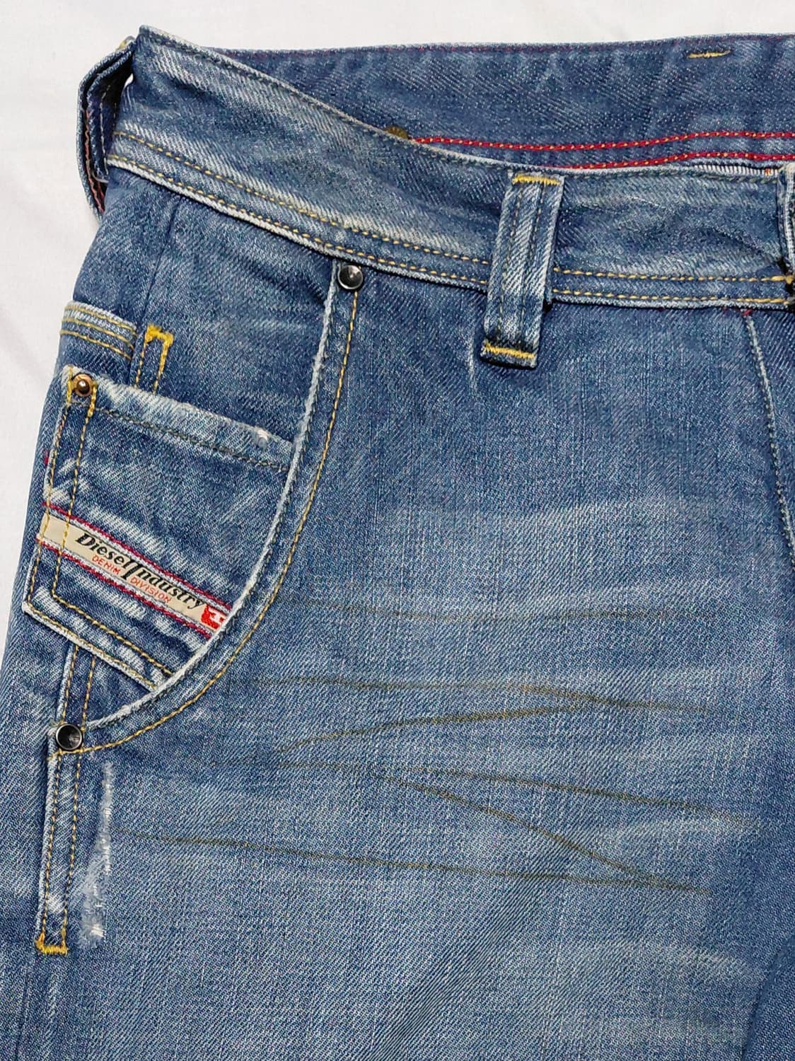 [30] 디젤(Diesel) PREETO 00796 지퍼 디테일 데님 상품이미지3