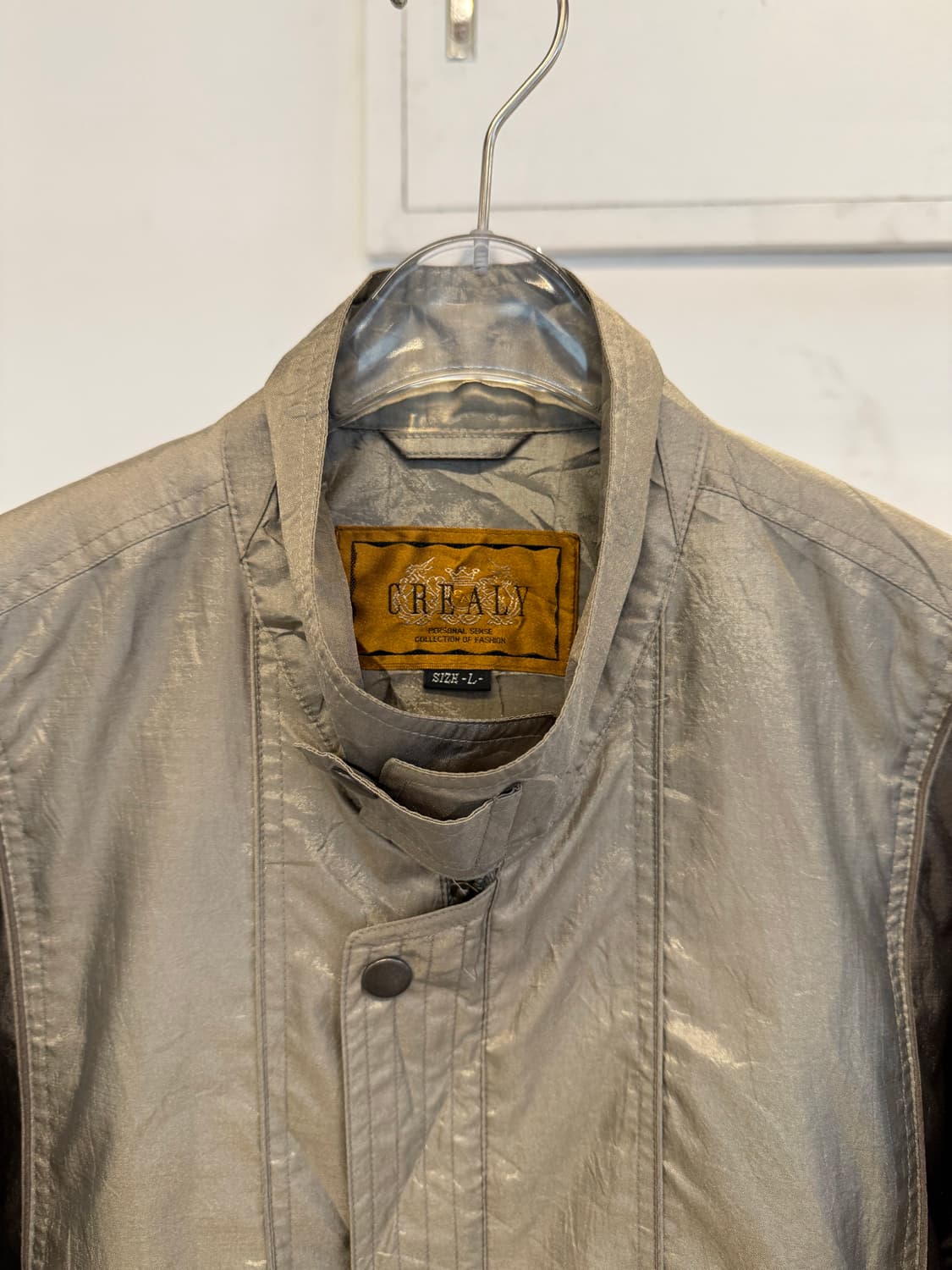 CREALY glossy brown jk 상품이미지4