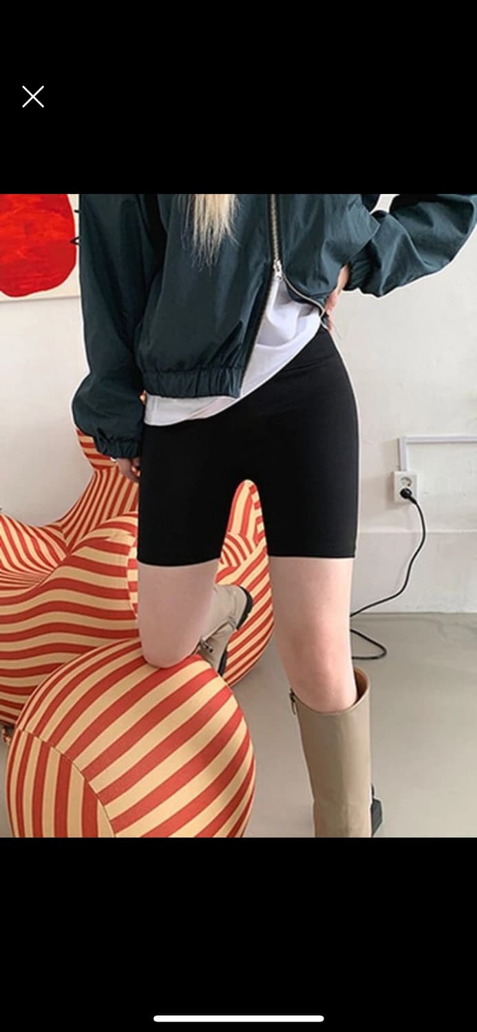 바이크 쇼츠 4부 레깅스팬츠 상품이미지1