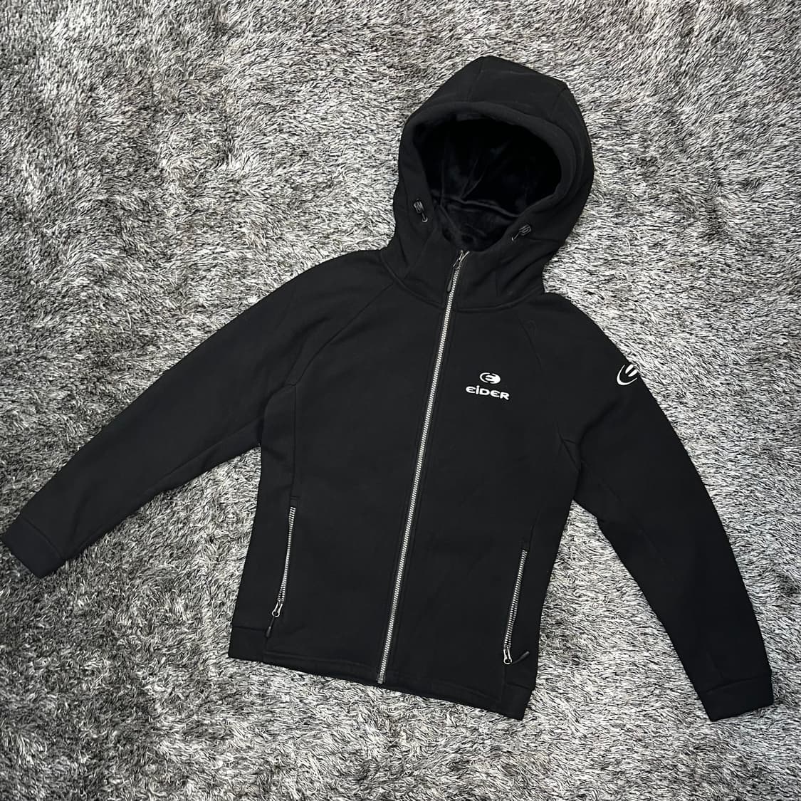 아이더 남성 기모 후드집업 (M) 상품이미지1