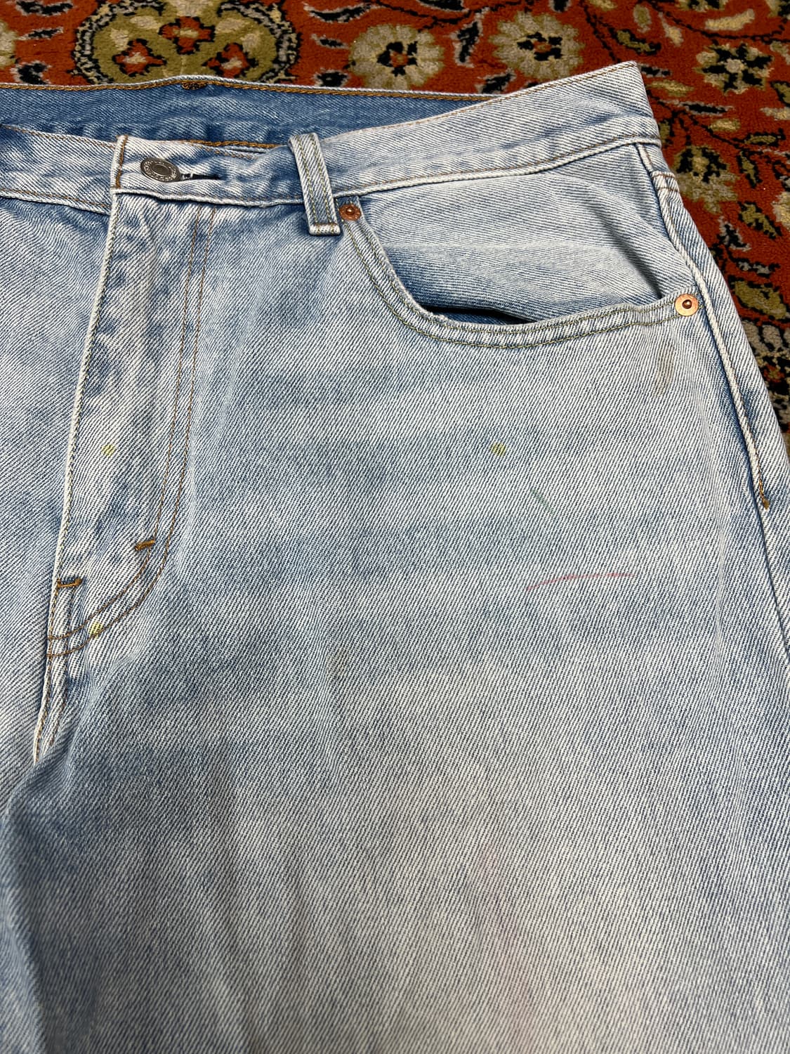 [36] LEVI'S 550 빈티지 연청 데님 팬츠 상품이미지6