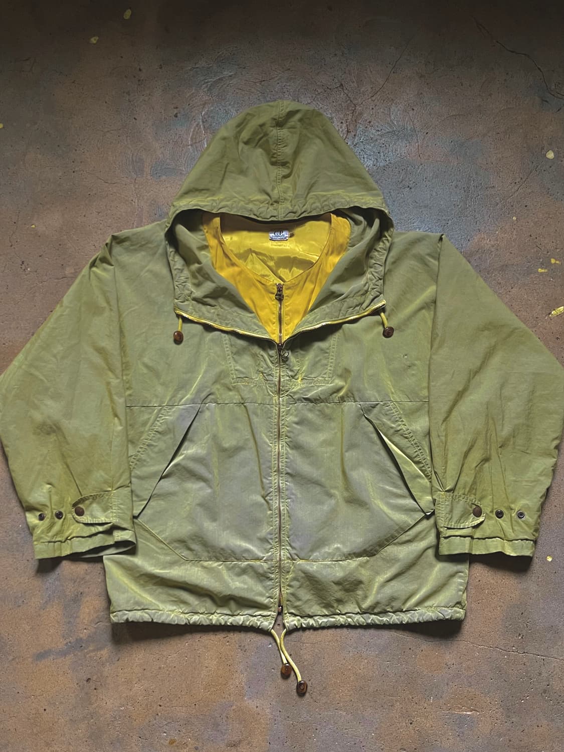 86SS CP컴퍼니 듀얼 레이어 후드 집업 스목 자켓 상품이미지1