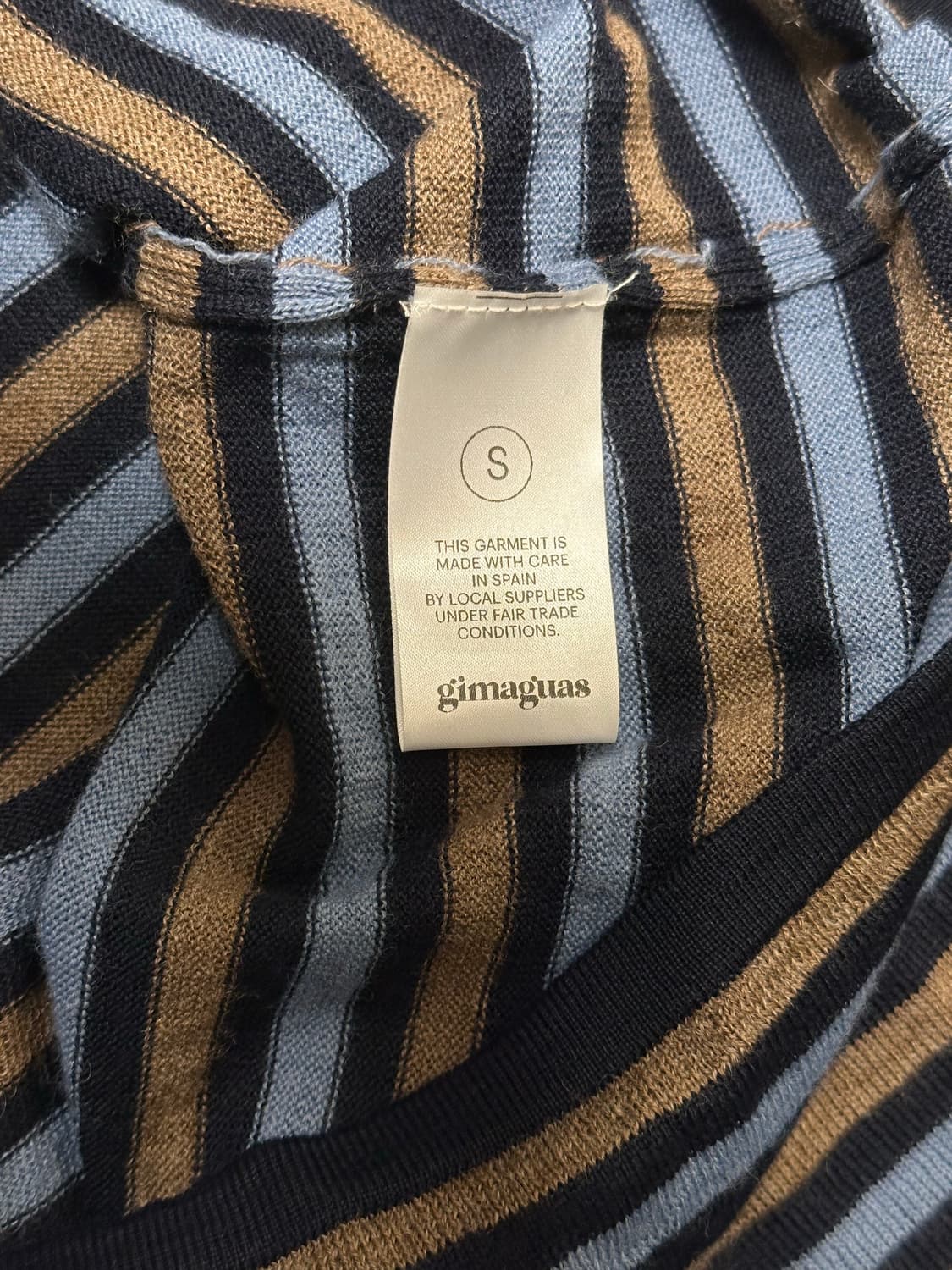 기마구아스 gimaguas Boulder Stripe Sweater S 상품이미지6