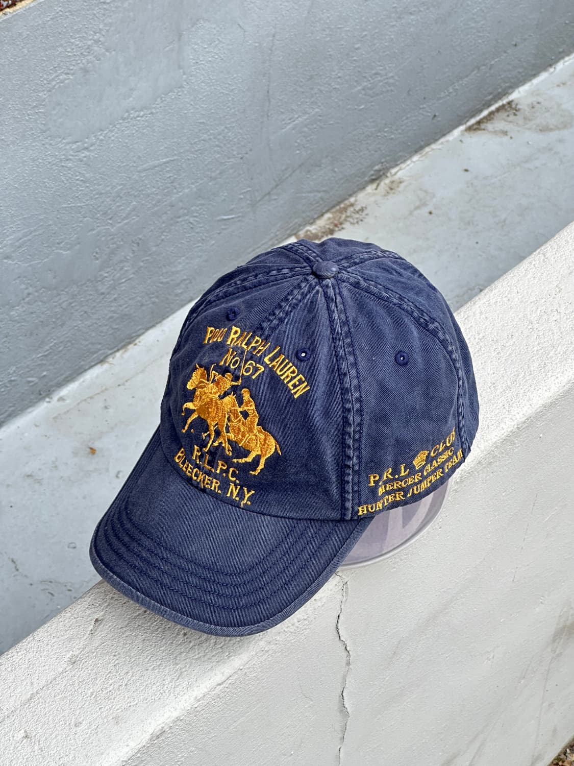 [F] 폴로 랄프로렌 블리커 뉴욕 빈티지 볼캡 모자 상품이미지2