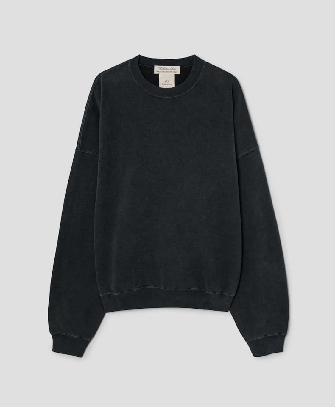 [L] 레미릴리프 Sp Fleece Big Size Crew 스웻 블랙 상품이미지1