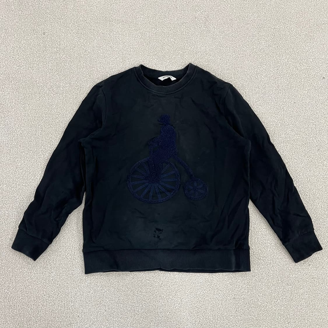 100 빈폴 부클 빅바이크 맨투맨 0122M1 상품이미지1