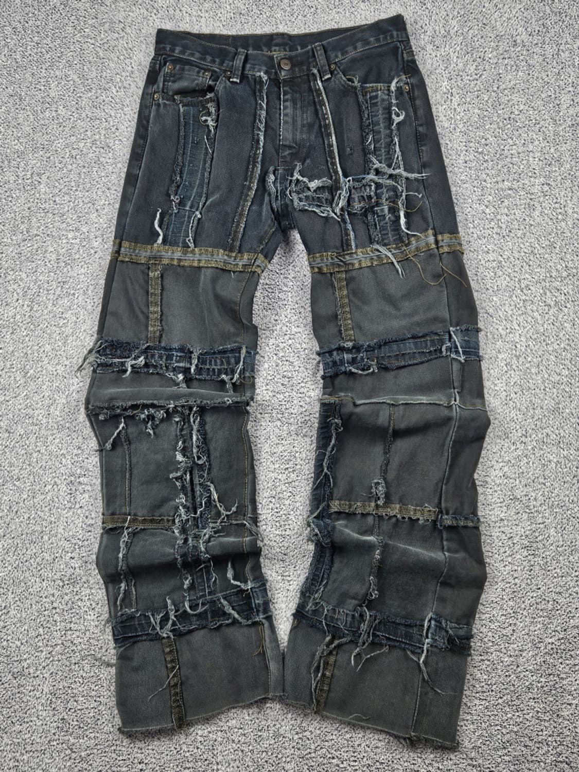 리바이스 리메이크 패치워크 커스텀 데님 팬츠 ( 30" ) / 10352 상품이미지1