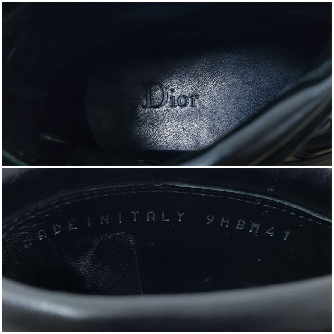 [41/정품] 09aw 디올옴므 레더 앵클부츠 블랙 상품이미지8