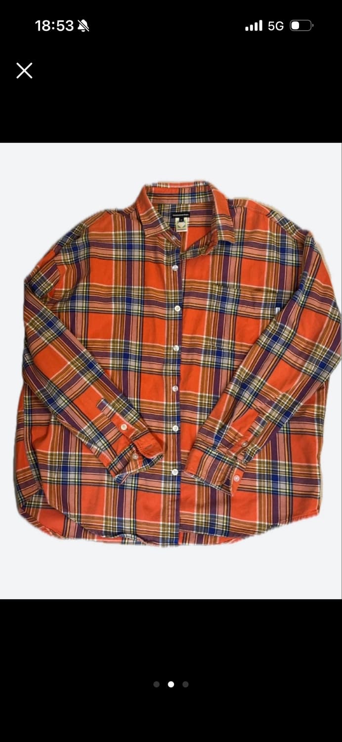 디스이즈네버댓 체크셔츠 M 상품이미지2