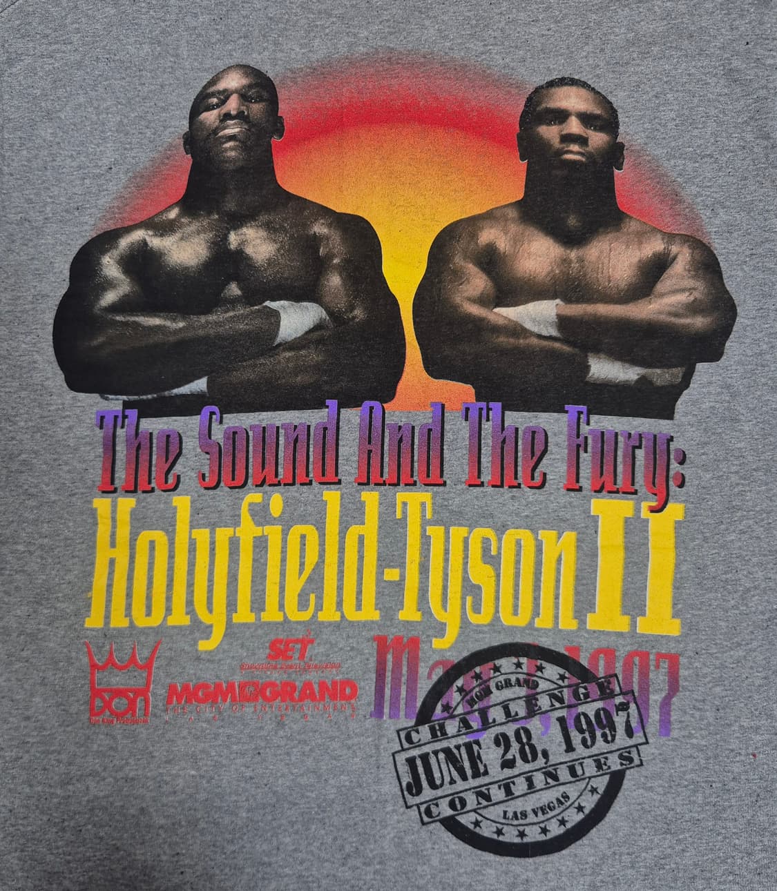 [L]90s US made 마이크타이슨vs홀리필드 -A78 상품이미지2