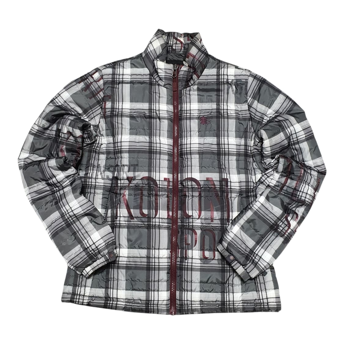 ✨ (바배) 코오롱 스포츠 체크 경량 패딩 상품이미지1