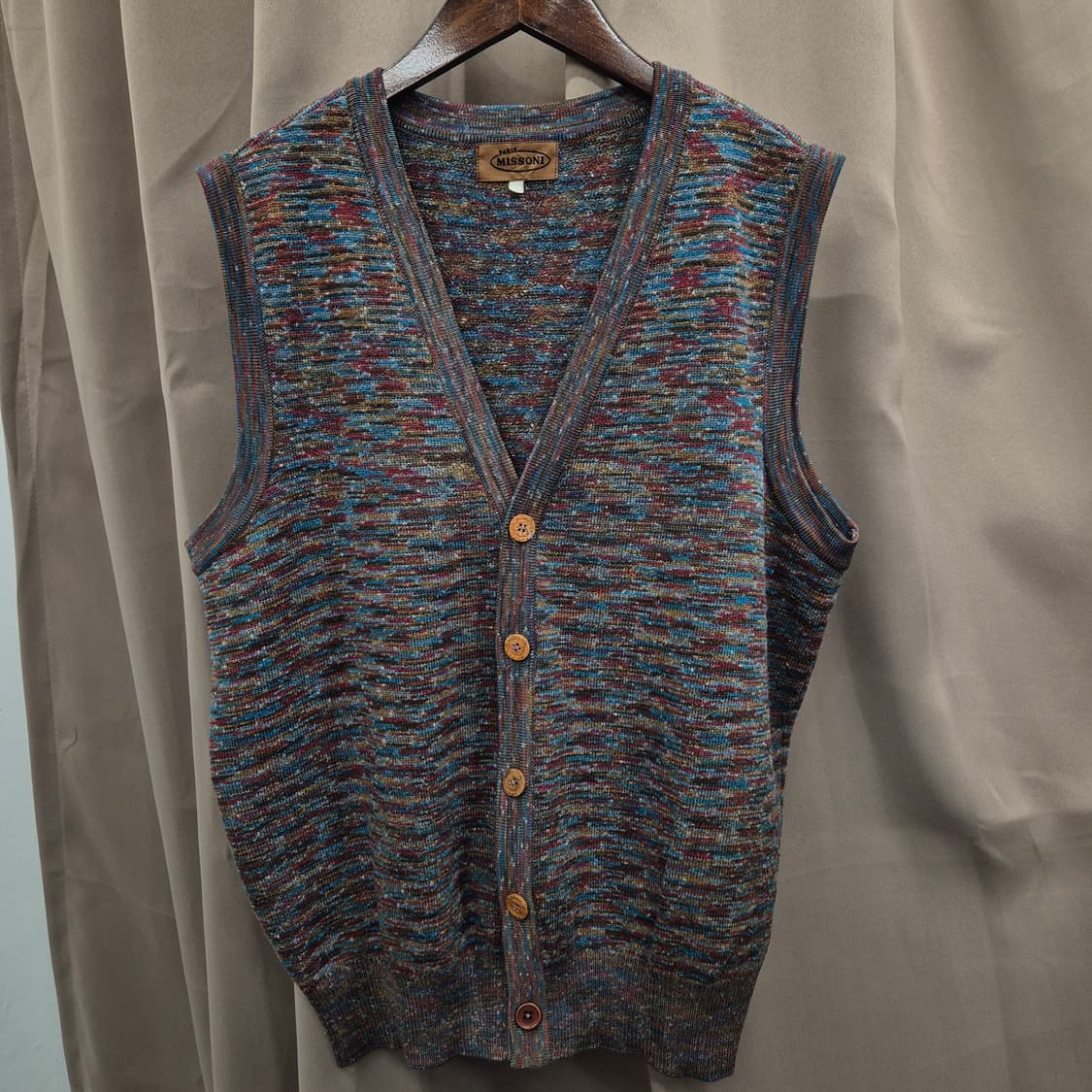 미쏘니 니트 베스트 조끼 상품이미지1