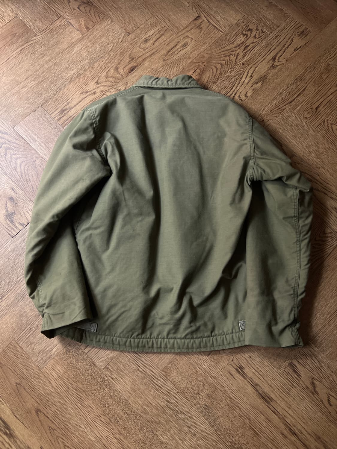 [M]80's 오리지널 U.S NAVY 미 해군 A-2 덱자켓 상품이미지7