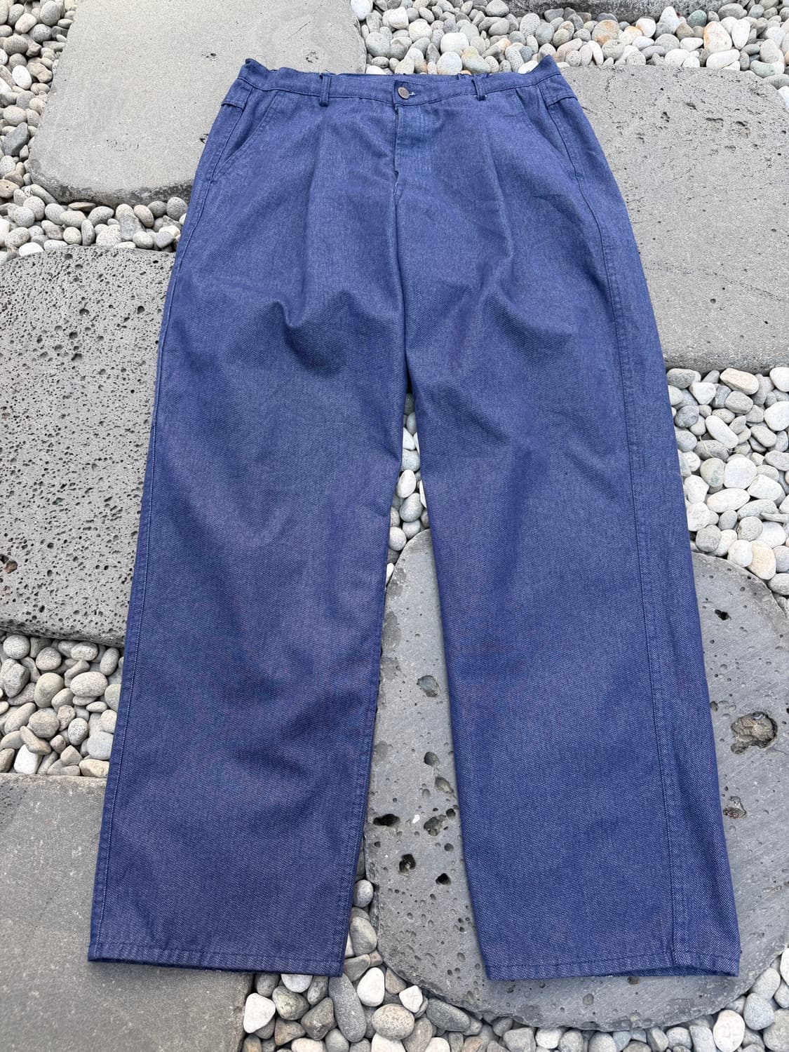 1990s LE CEDRE DENIM FRENCH 데님 프렌치 와이드팬츠 상품이미지1