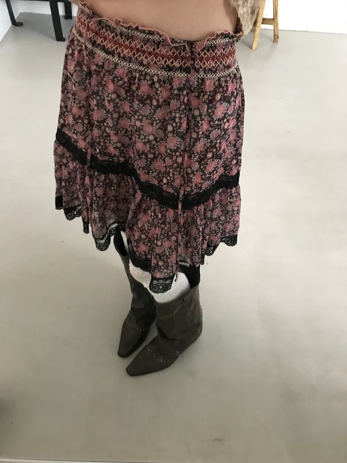 vintage pattern sleeveless 상품이미지8