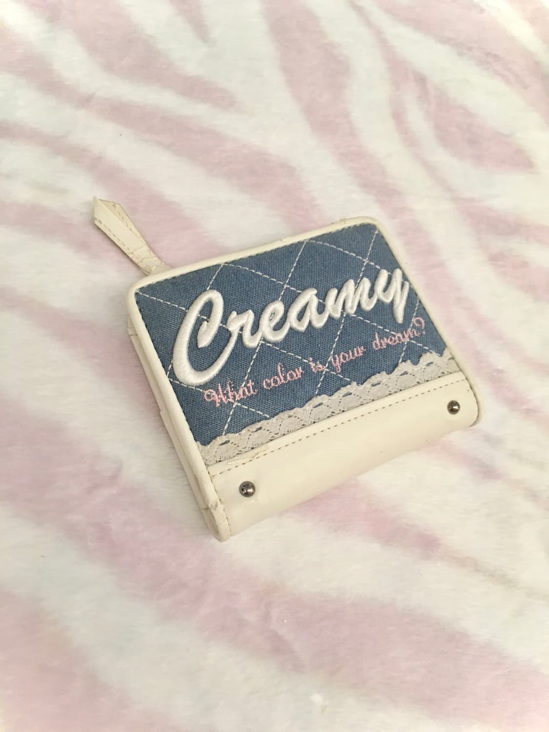 헤이세이 핀터레스트 Creamy 크림데님 숄더백 지갑 크리미 히메갸루 상품이미지5