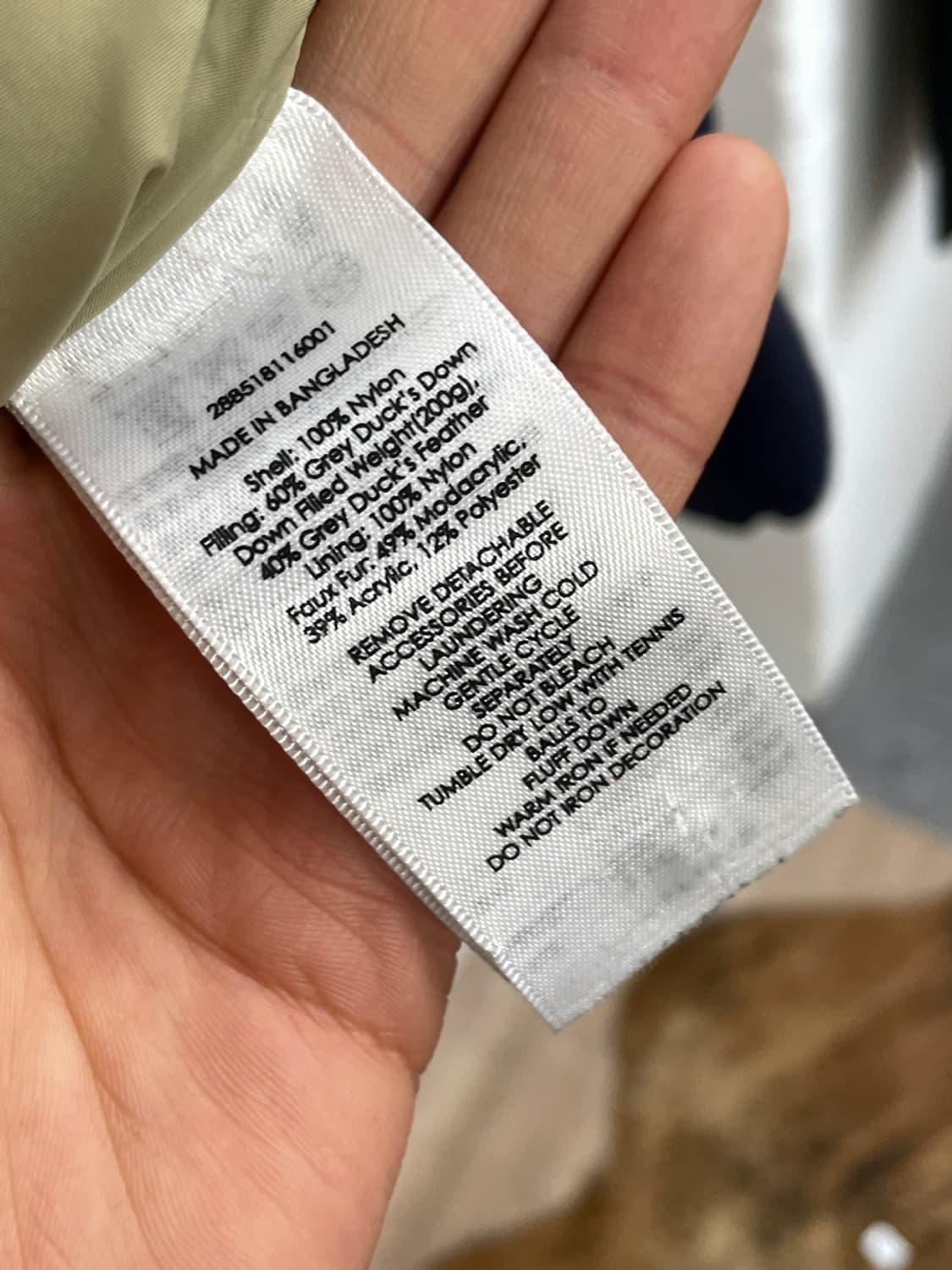 데님앤서플라이 랄프로렌 마운틴 다운 자켓 상품이미지8