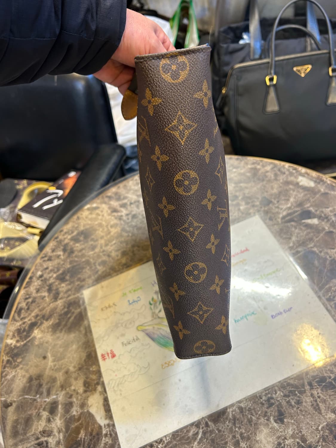 정품 루이비통 빈티지 클러치 팝니다 상품이미지5