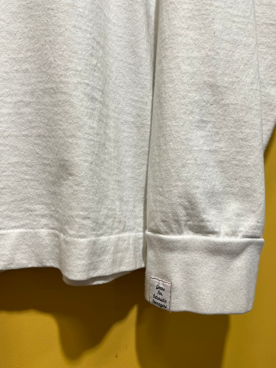 [XXL] 휴먼메이드 그래픽 롱슬리브 티셔츠 #4 화이트 상품이미지5