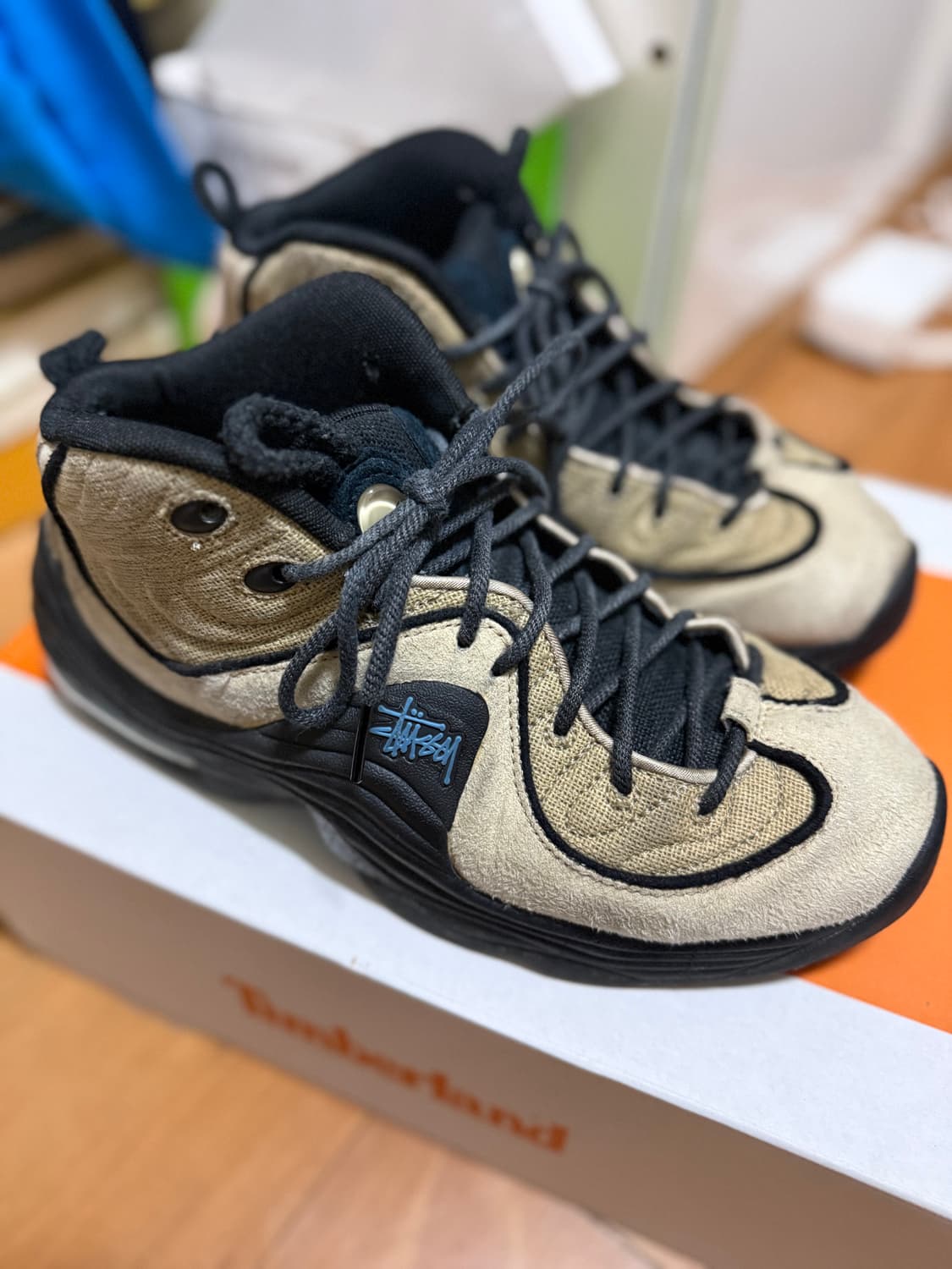 나이키 x 스투시 에어 페니 2 라탄 앤 라임스톤 265사이즈 상품이미지7