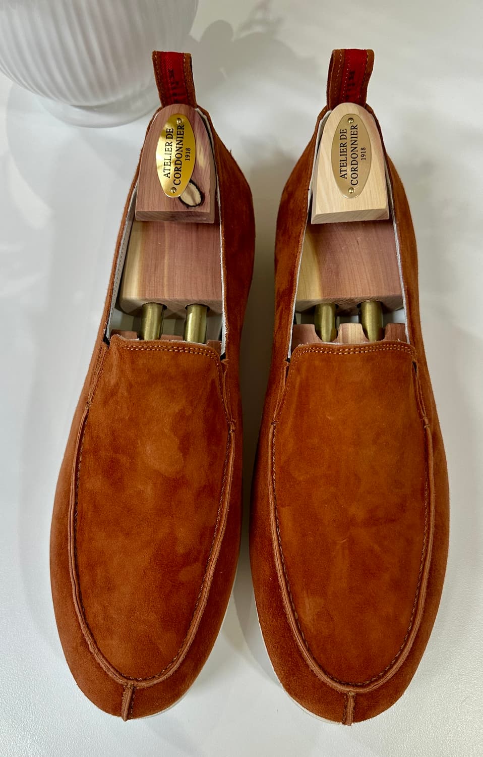 키톤 나폴리 스웨이드 송아지 가죽 로퍼 새상품 상품이미지2