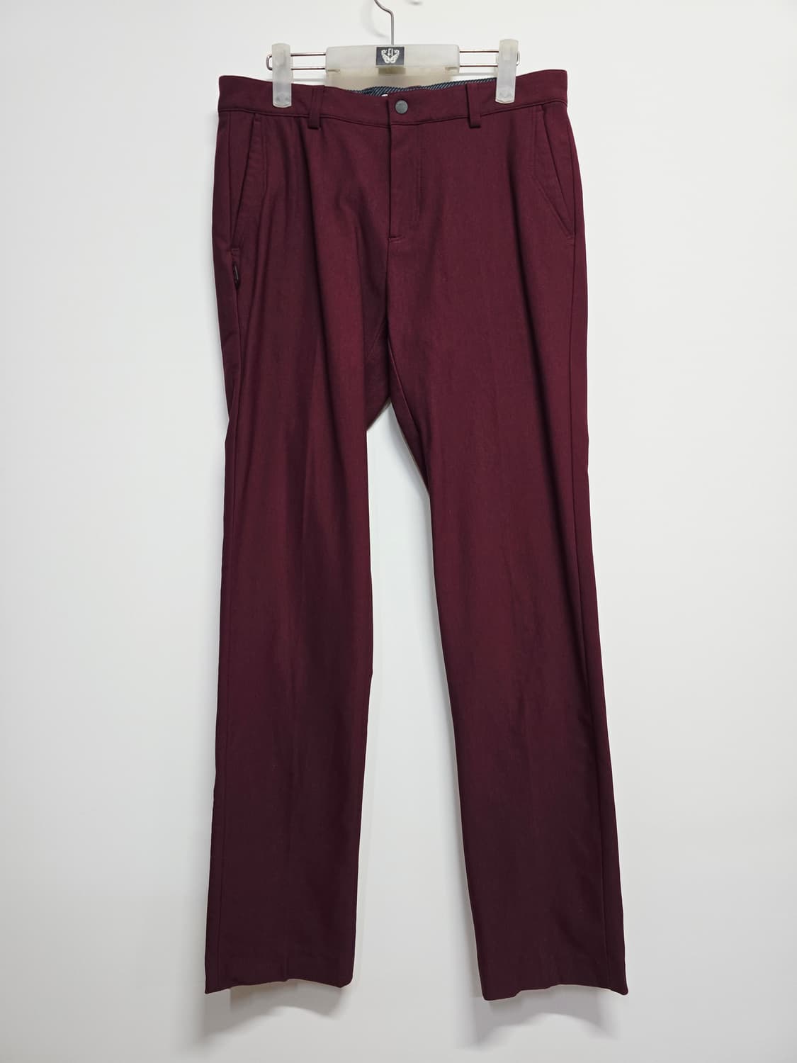 와이드앵글 버건디 남성 바지 슬랙스32 상품이미지1