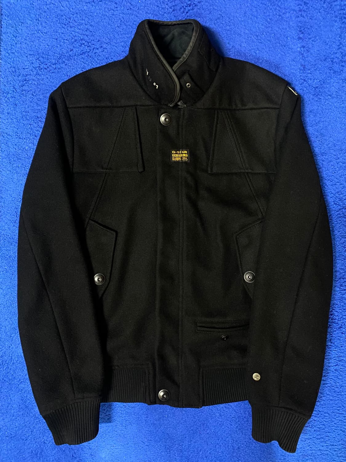 G-Star RAW 빈티지 레어 블랙 웨스턴 봄버 자켓 상품이미지1