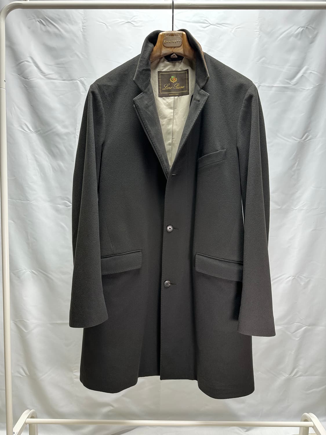 로로피아나 마틴게일 캐시미어100 코트 54(105~110) 민트급 판매 상품이미지2