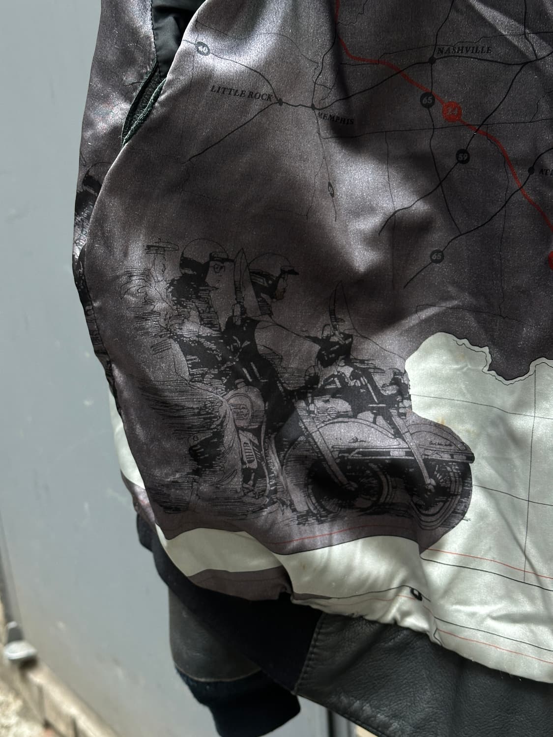 90s 할리데이비슨 A-2 레더 자켓 44 상품이미지8