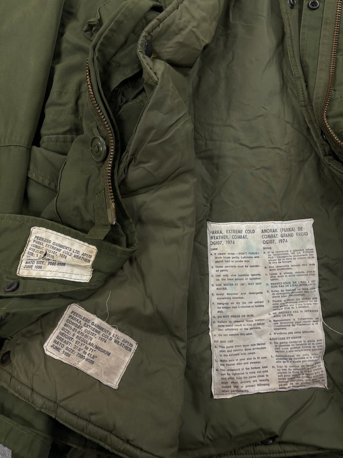 70's Canadian Military Jacket    상품이미지6