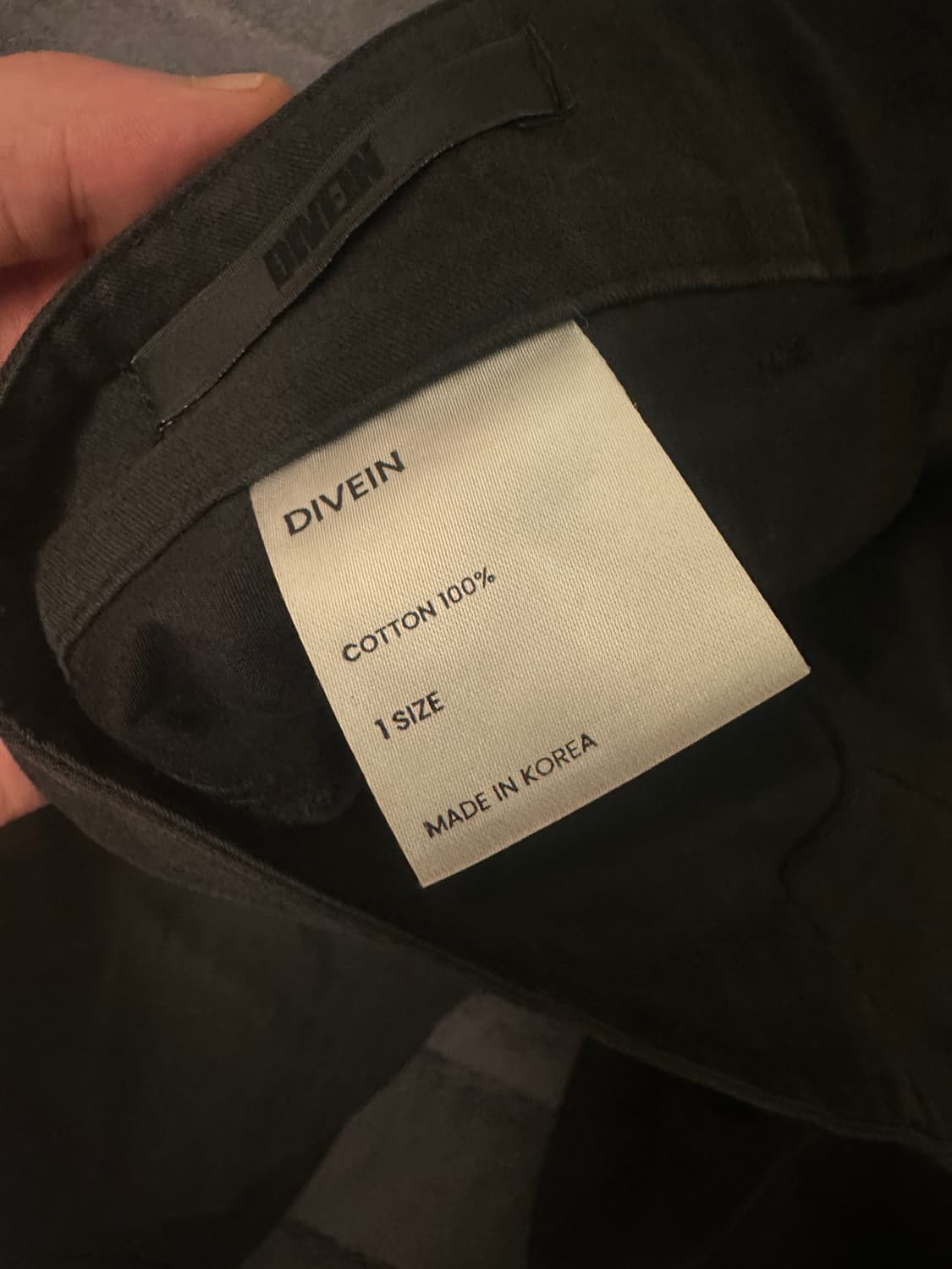 다이브인 베른카고 블랙 1사이즈 상품이미지4