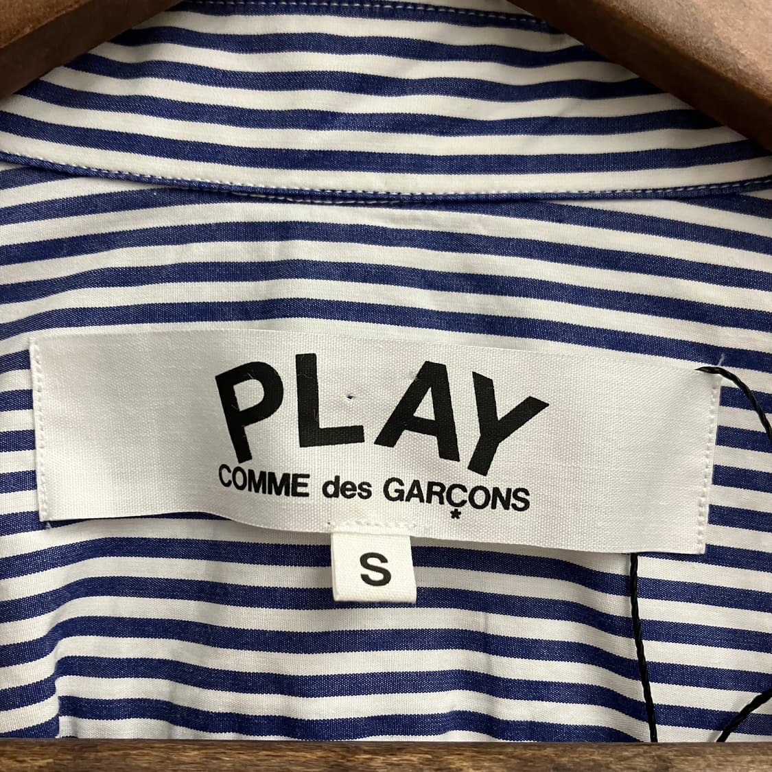 N253 꼼데가르송 스트라이프 셔츠 상품이미지4