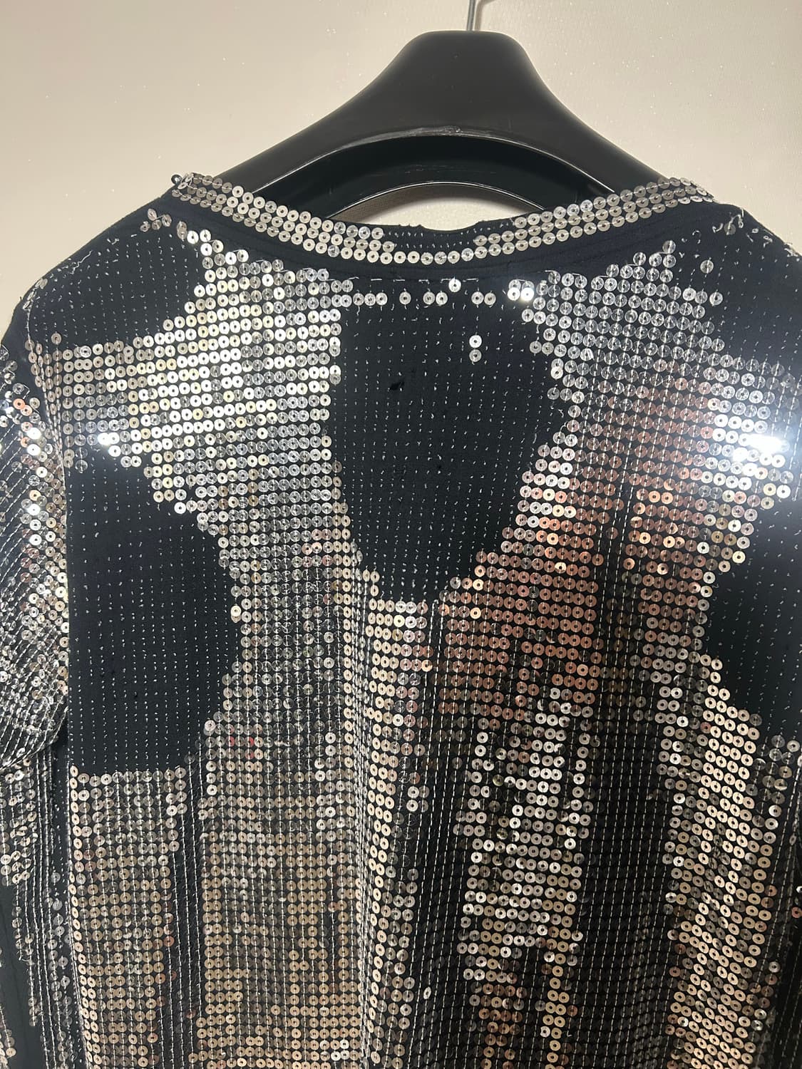 BALMAIN 스팽글 테크노 롱슬리브 상품이미지4
