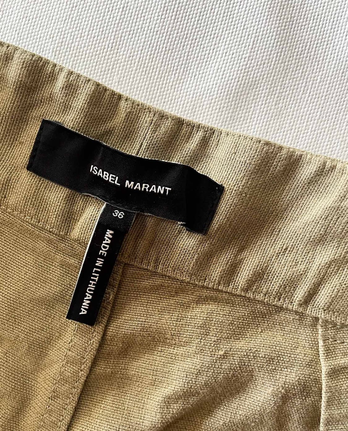 ISABEL MARANT linen belt shorts 상품이미지7