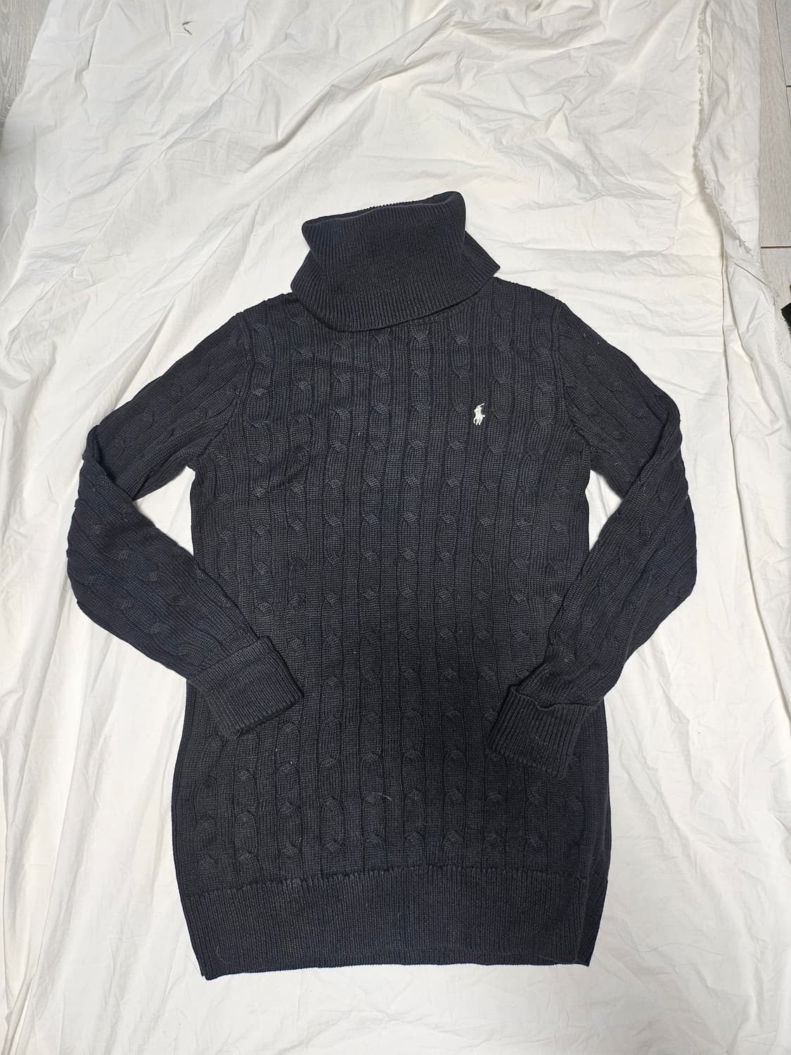 폴로랄프로렌 꽈배기 긴팔 터틀넥 목폴라 니트 M 상품이미지1