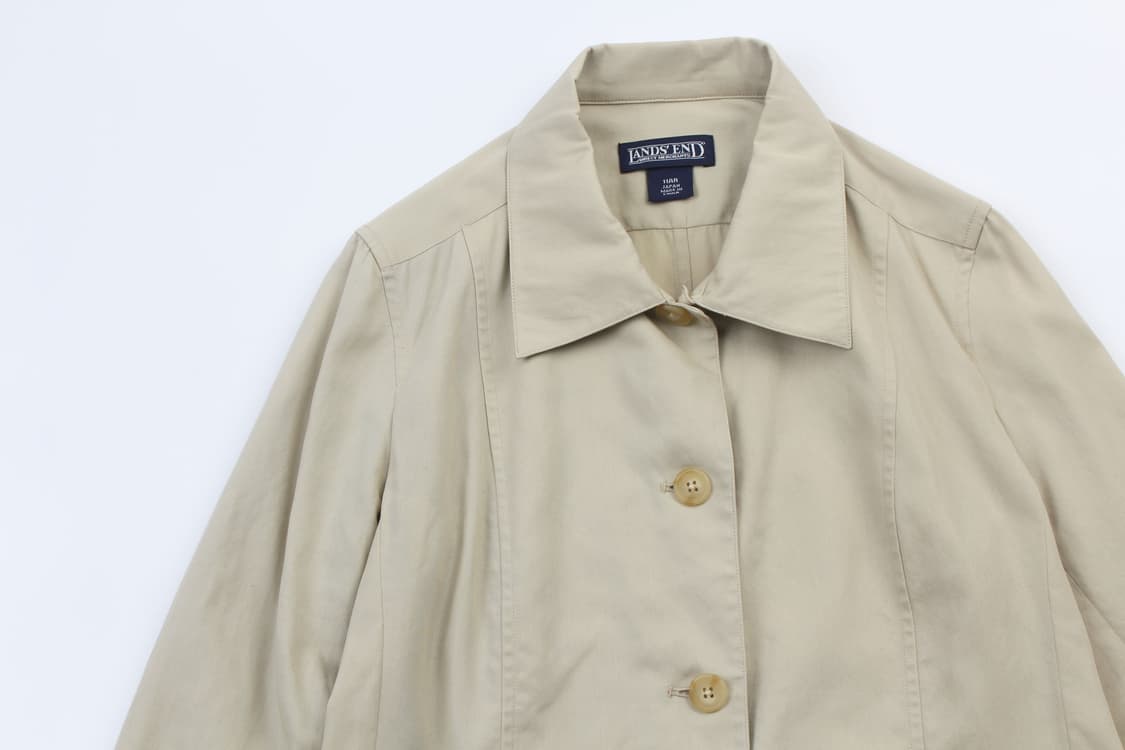 LANDS' END Cotton Short Coat 상품이미지2