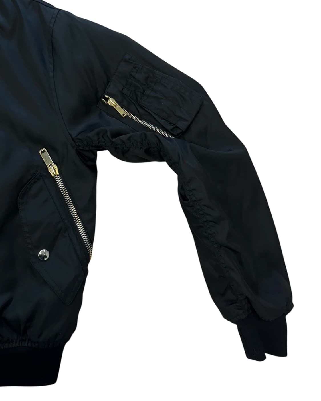 알렉산더 맥퀸 14AW 지퍼 디테일 MA-1 상품이미지7