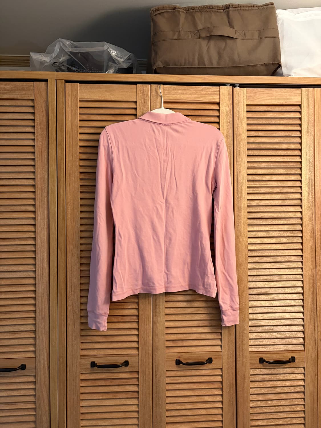 폴로 핑크 카라 롱슬리브 상품이미지5