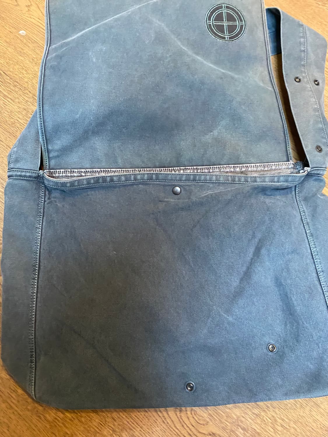 플라스틱프로덕트 메신저백 크로스백 그린 상품이미지3