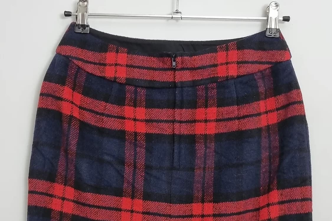 iMAGE 빈티지 체크 미니스커트 상품이미지5