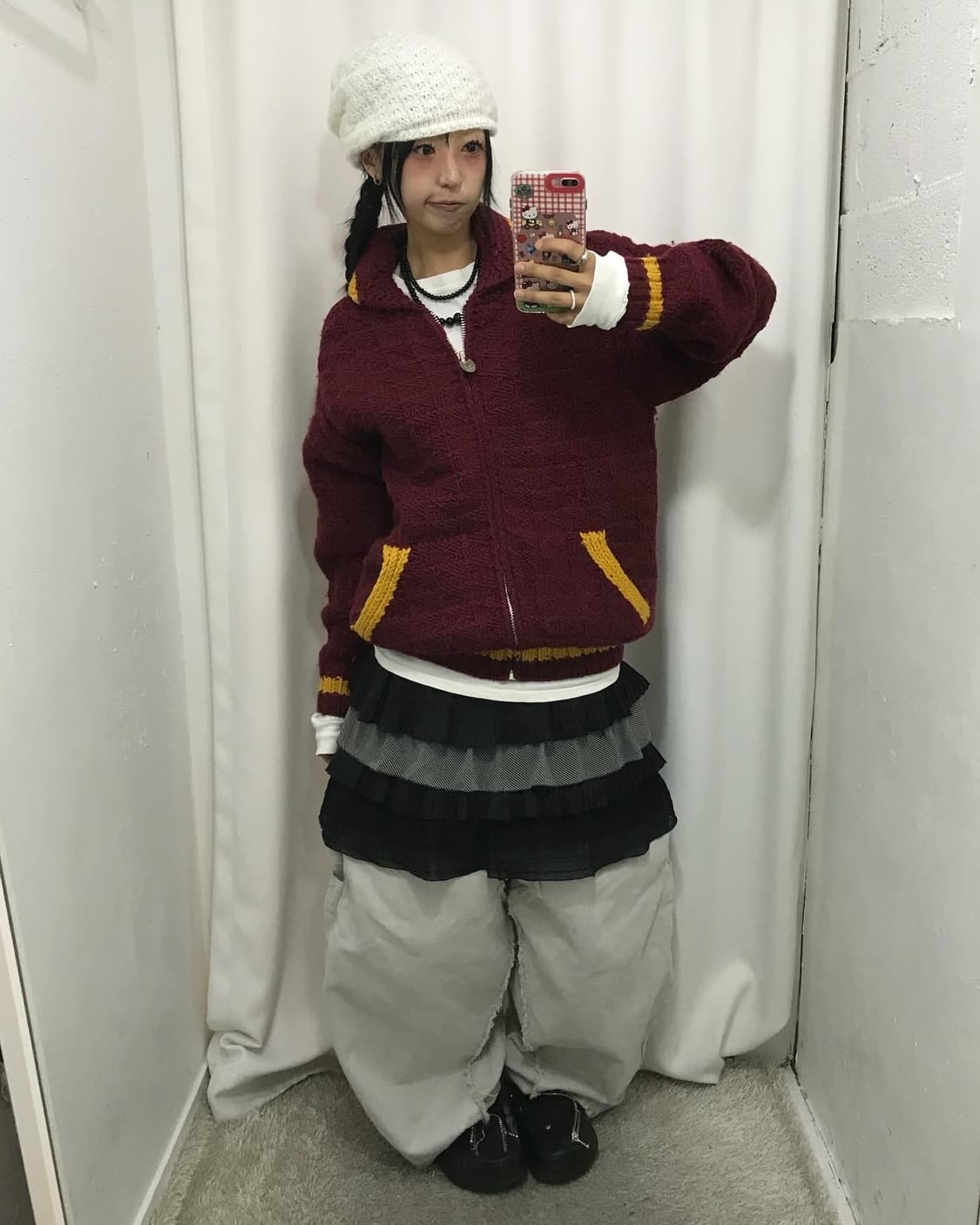 Vintage Cowichan Knit Zip-Up 상품이미지3