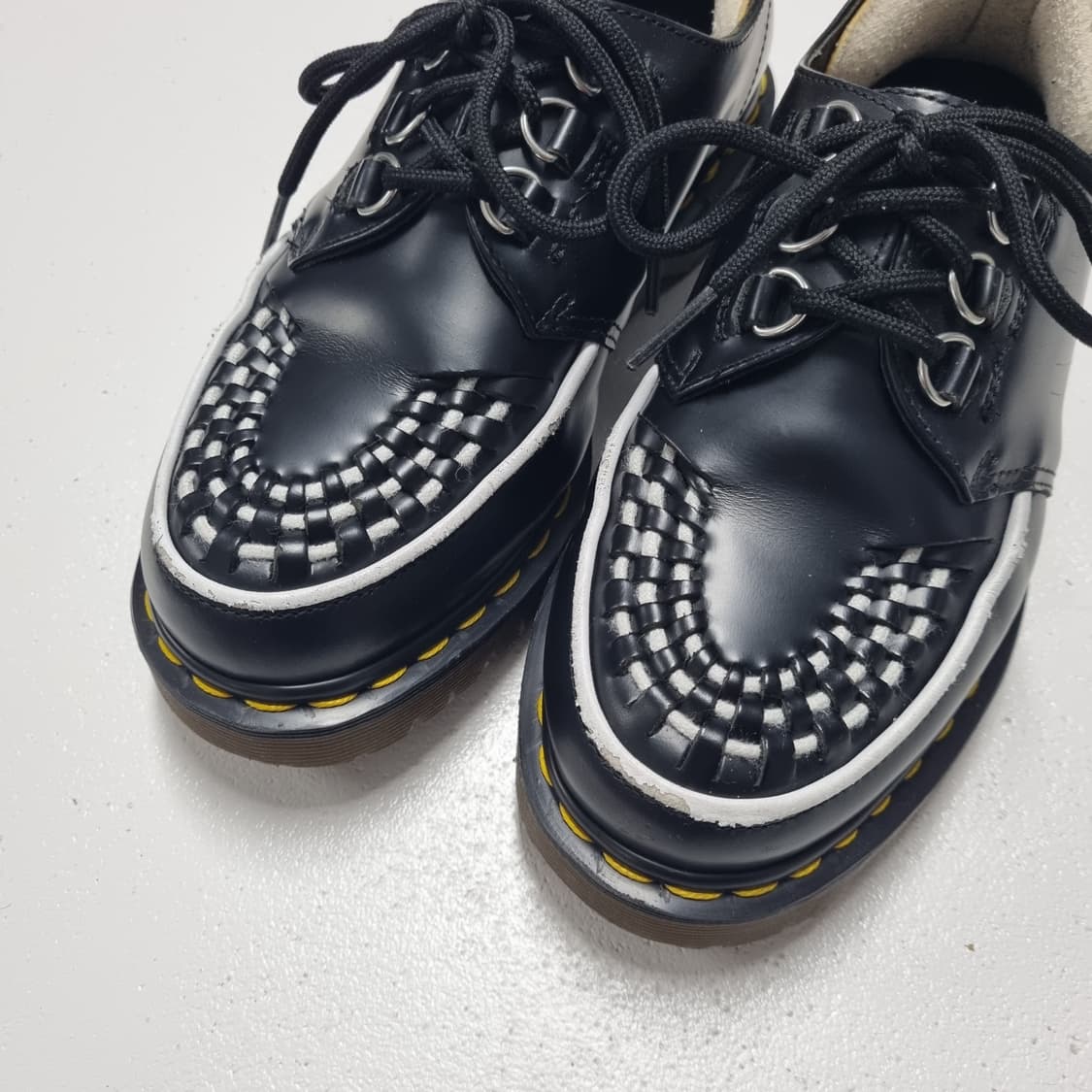 DR.MARTENS 닥터마틴 램지 클리퍼 블랙 - 220 (UK3) 상품이미지3