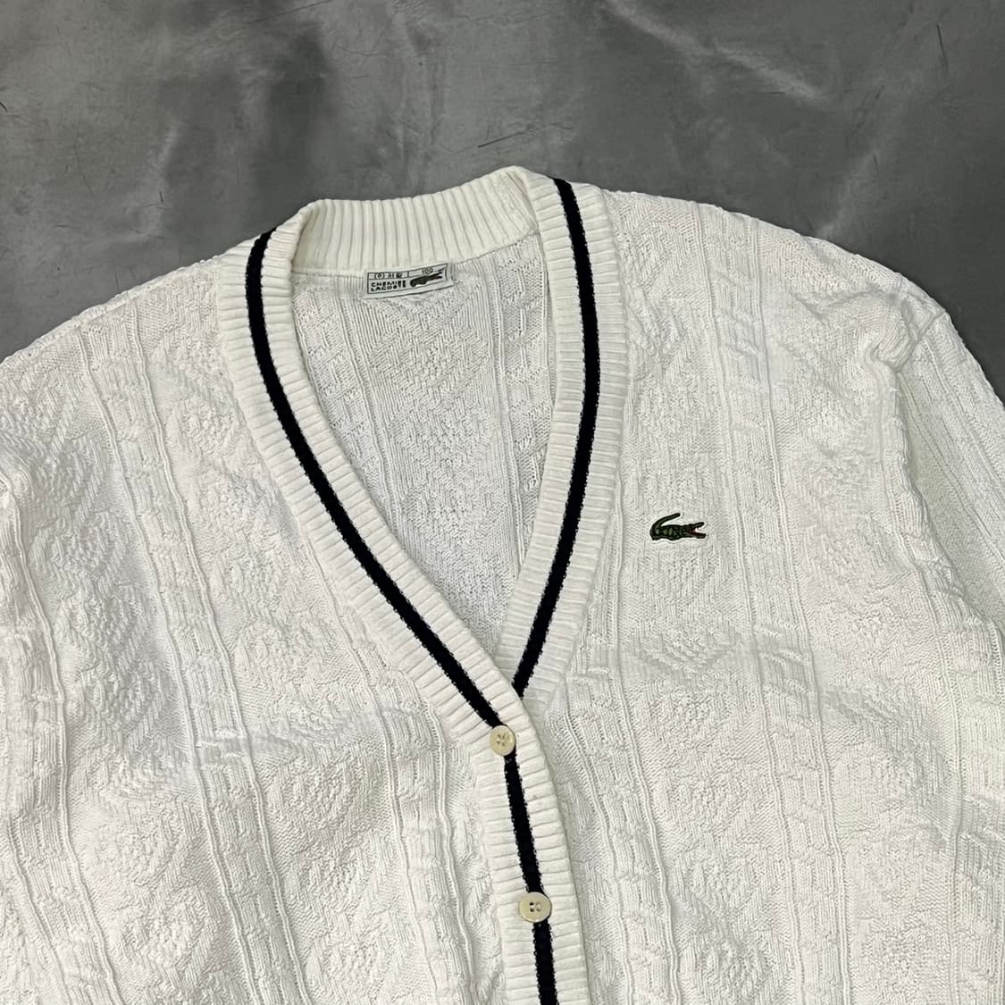  라코스테 프레피 니트 가디건 y15044 상품이미지3