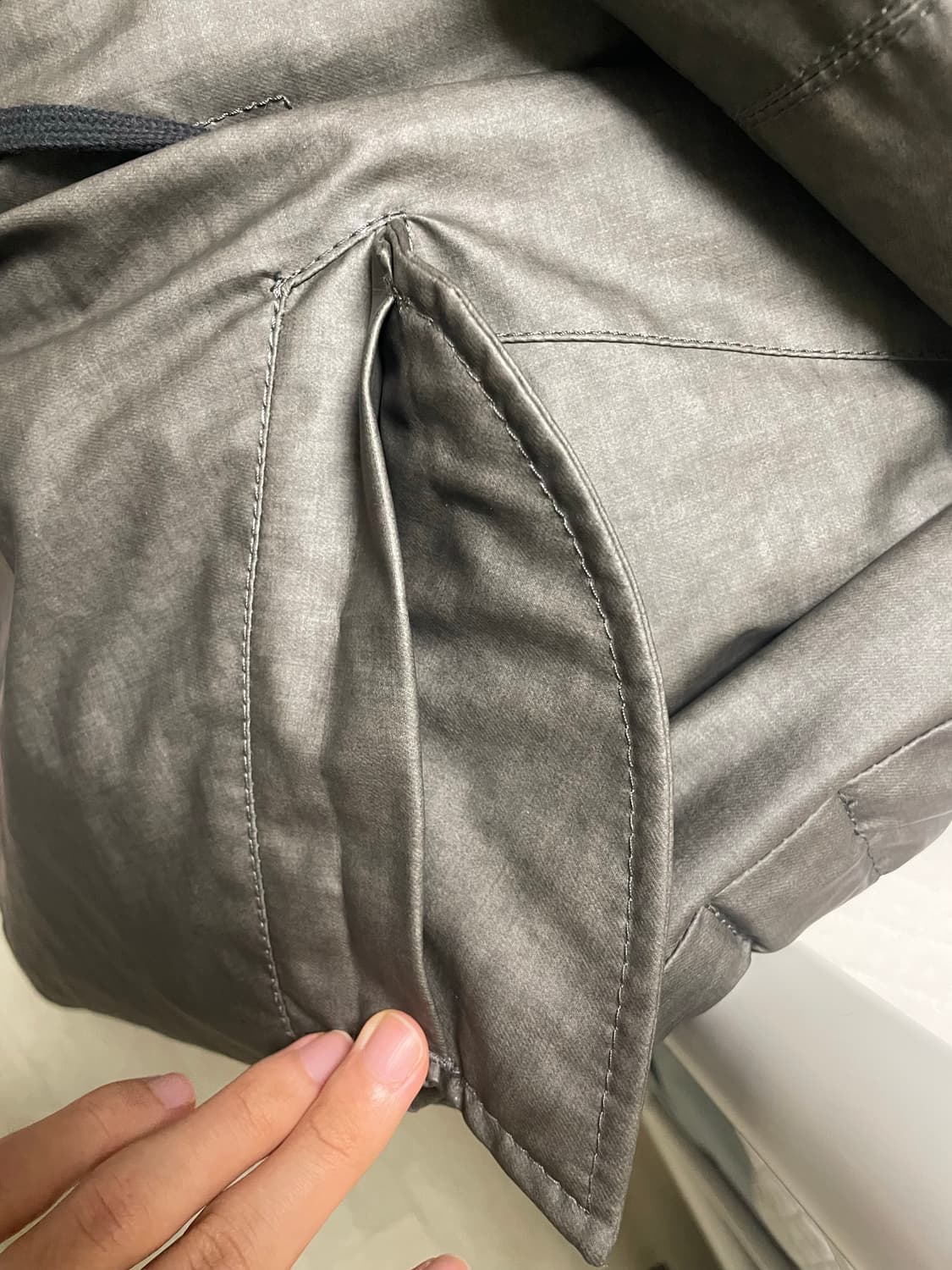 헬무트 랭 아카이브 하이넥 코트 자켓 패딩 상품이미지7