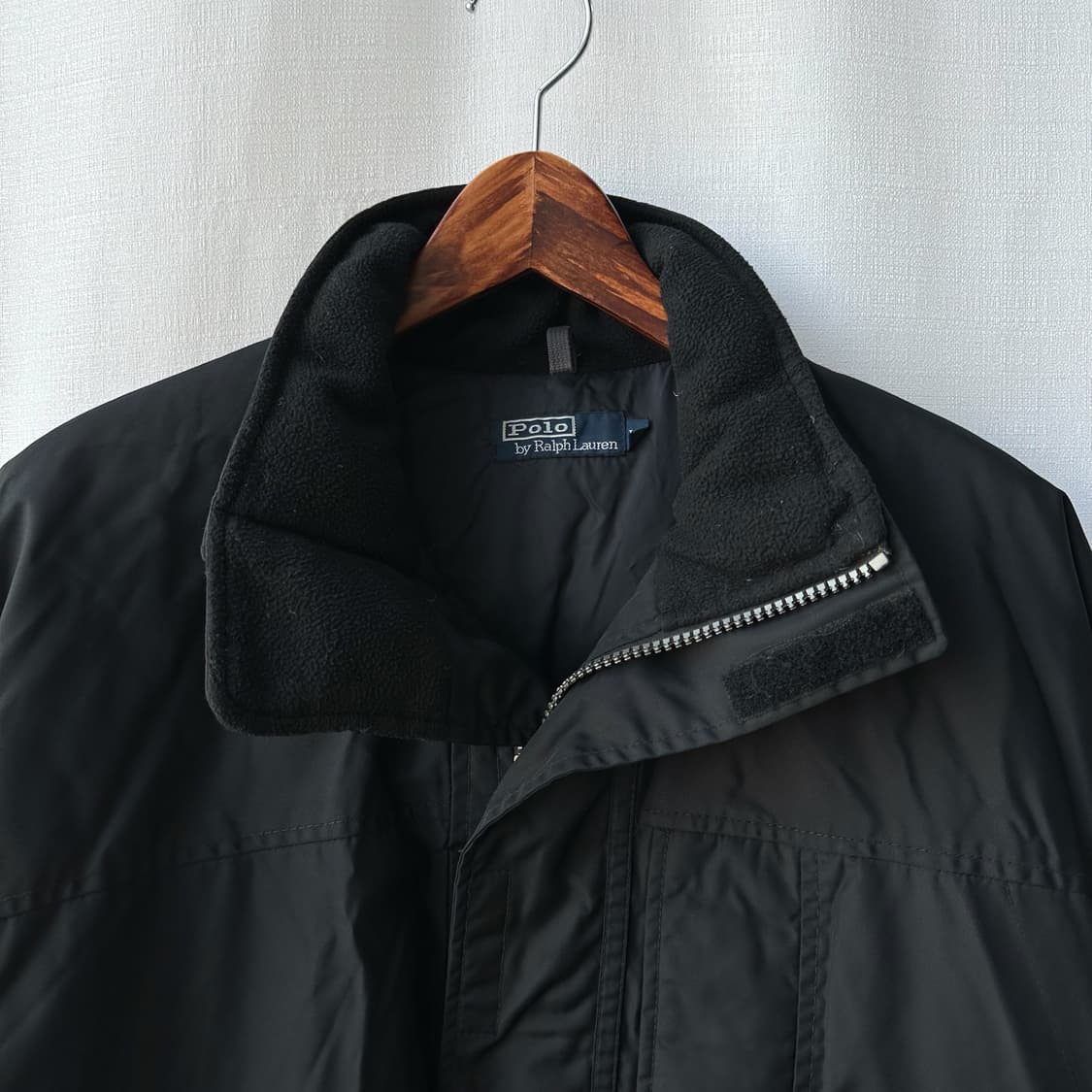 폴로 랄프로렌 나일론 유틸리티 다운 자켓 블랙 L 상품이미지4