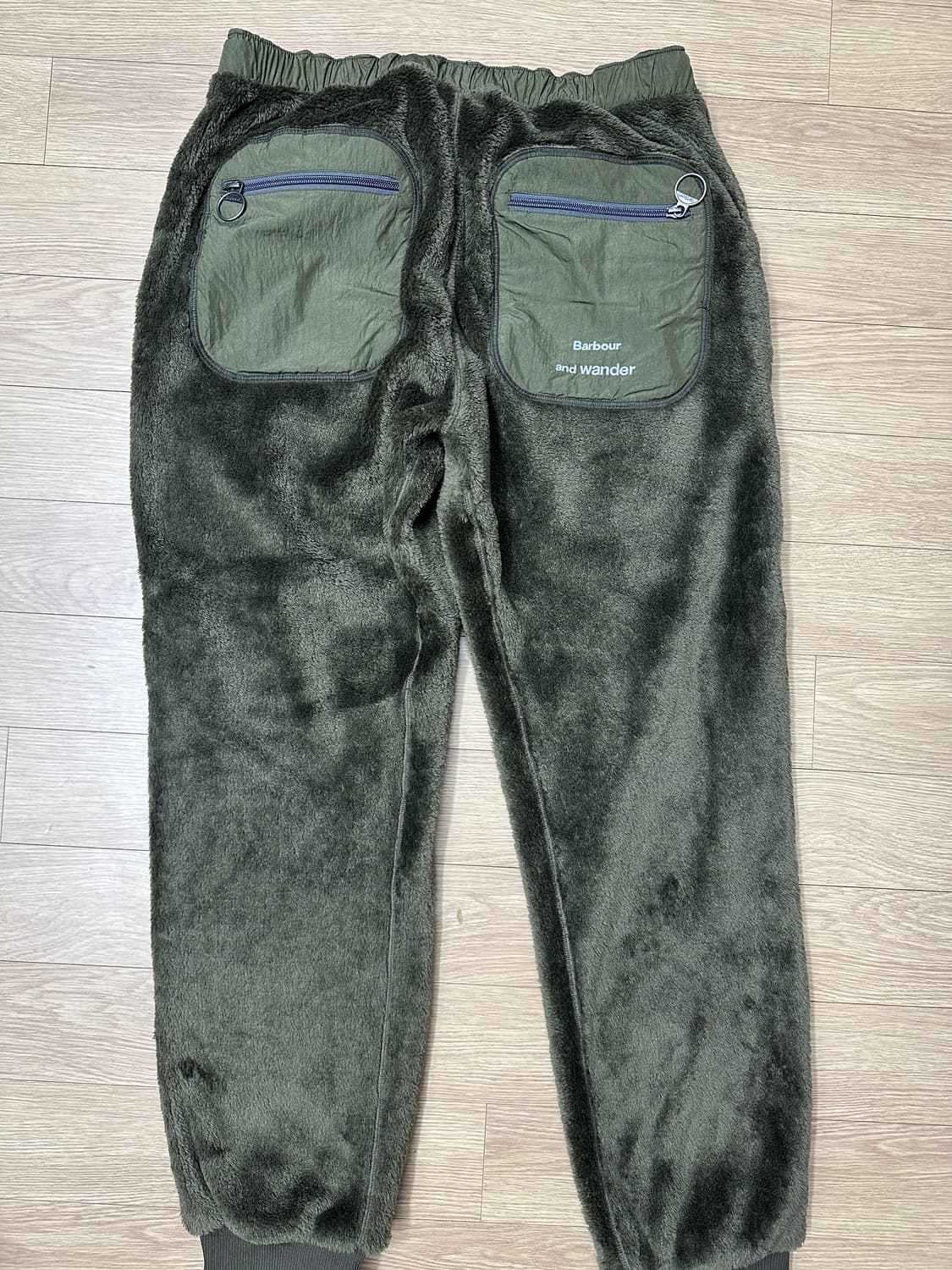 바버x앤드원더 플리스 팬츠 32사이즈 상품이미지3