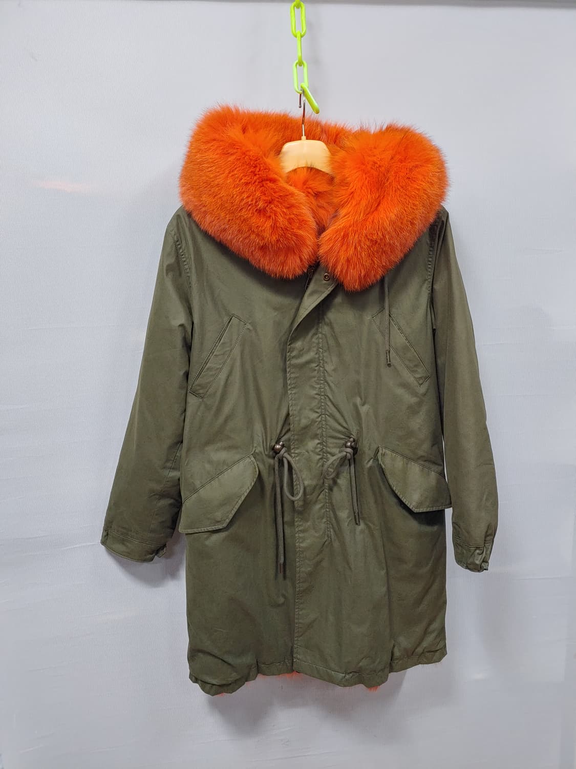 Furs66  폭스퍼 야상 롱 패딩 여성66 상품이미지1