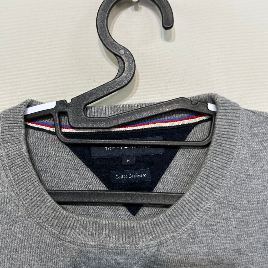 타미힐피거 남성 코튼 캐시미어 니트 100 M 상품이미지2