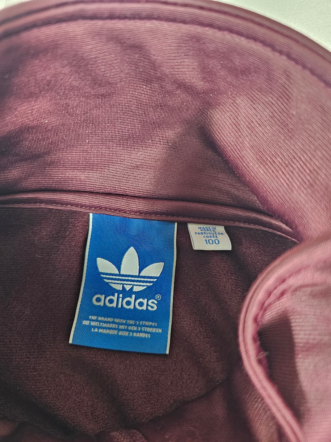 아디다스버건디져지 상품이미지2