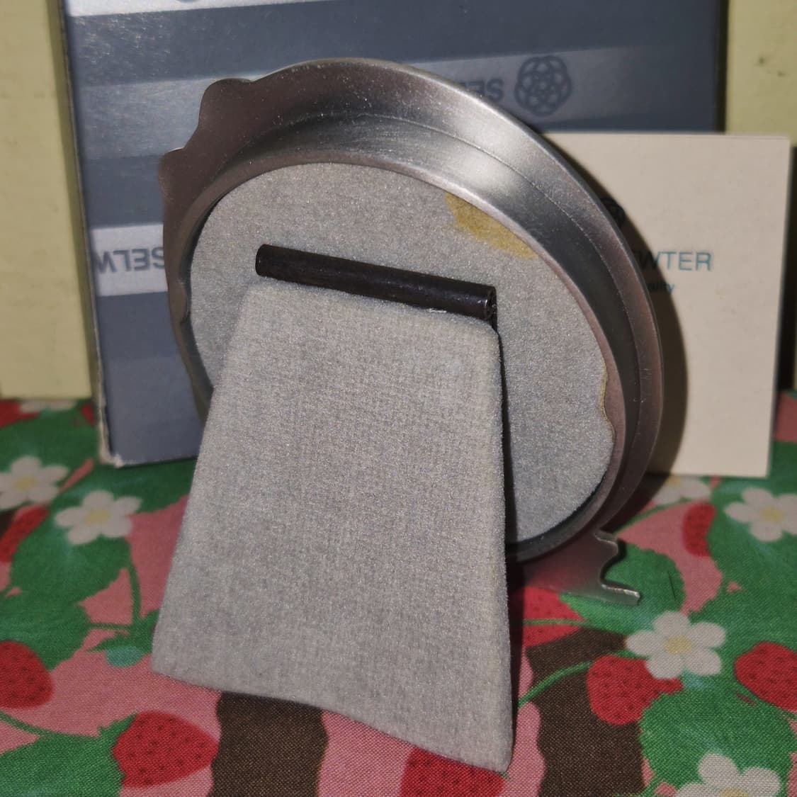 90s 레트로 퓨터 주석 털실 고양이 액자 상품이미지9